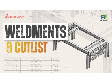 SOLIDWORKS Weldments & Cut List: Complete Workflow Tutorial